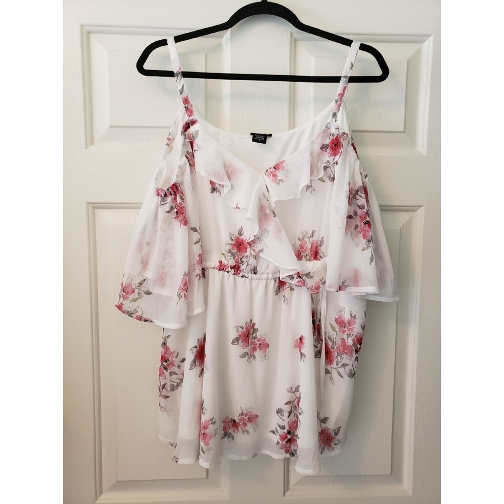 Floral Off The Shoulder Top